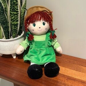 Anne of Green Gables Plush Doll Prince Edward Island Delta Distribution 18''